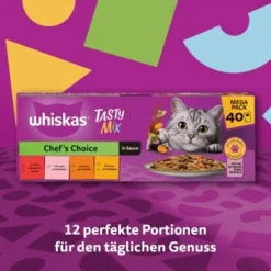 Whiskas Tasty Mix Multipack Chef's Choice In Sauce 40 X 85g 14 Whiskas Tasty Mix Multipack Chef's Choice In Sauce 40 X 85g -Hill's Verkäufe 1b5210eeef7f453606dcc23e2b6bf2495ca4331f 1410720 de DE Whiskas 5