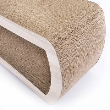 Canadian Cat Company Kratzbrett Jumbo Galaxy Naturfarben 6 Canadian Cat Company Kratzbrett Jumbo Galaxy Naturfarben – Bild 6