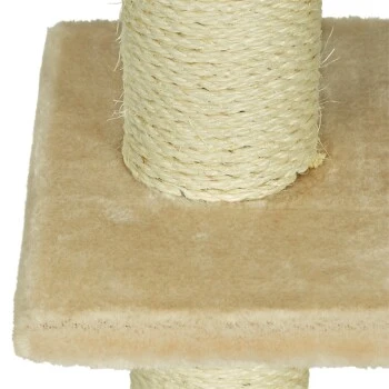 Silvio Design Kratzbaum Etagenboy Beige 2 Silvio Design Kratzbaum Etagenboy Beige – Bild 2