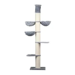 RHR Quality Kratzbaum Maine Coon Tower Plus Creme/ Beige/ Grau