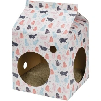 AniOne Kratzhöhle Amy 34x34x50 Cm 1 AniOne Kratzhöhle Amy 34x34x50 Cm