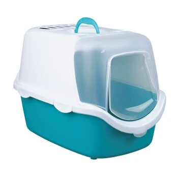 Trixie Katzentoilette Vico Easy Clean Mit Haube 1 Trixie Katzentoilette Vico Easy Clean Mit Haube