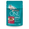 Purina ONE Adult 26x85g Mit Rind Und Karotten