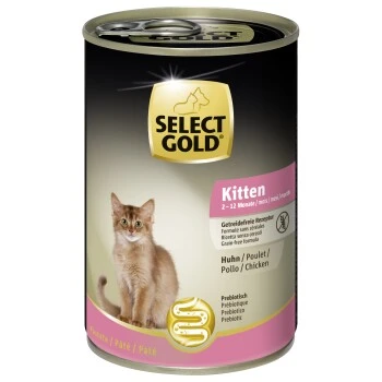 SELECT GOLD Kitten Huhn 6x400 G 1 SELECT GOLD Kitten Huhn 6x400 G