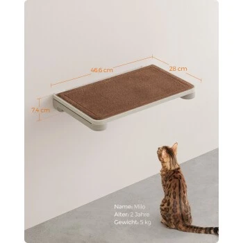 FEANDREA 3st. Clickat Katzenbrett Für Die Wand 6 FEANDREA 3st. Clickat Katzenbrett Für Die Wand – Bild 6