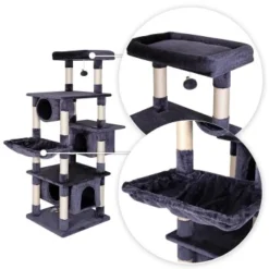 Lionto Kratzbaum, Höhe 155 Cm Dunkelgrau 10 Lionto Kratzbaum, Höhe 155 Cm Dunkelgrau -Hill's Verkäufe 845679c263cceae8397f9e2142bee658a23f07d2 1657046 de DE 1185e94853d1ff396bca04dcda786f39fa1e3441d79Ch4