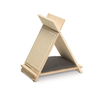 Beeztees Kratzmöbel Rinty Holz 1 Beeztees Kratzmöbel Rinty Holz