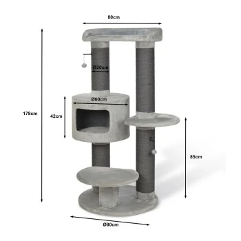 MORE Kratzbaum Henry 2 MORE Kratzbaum Henry – Bild 2